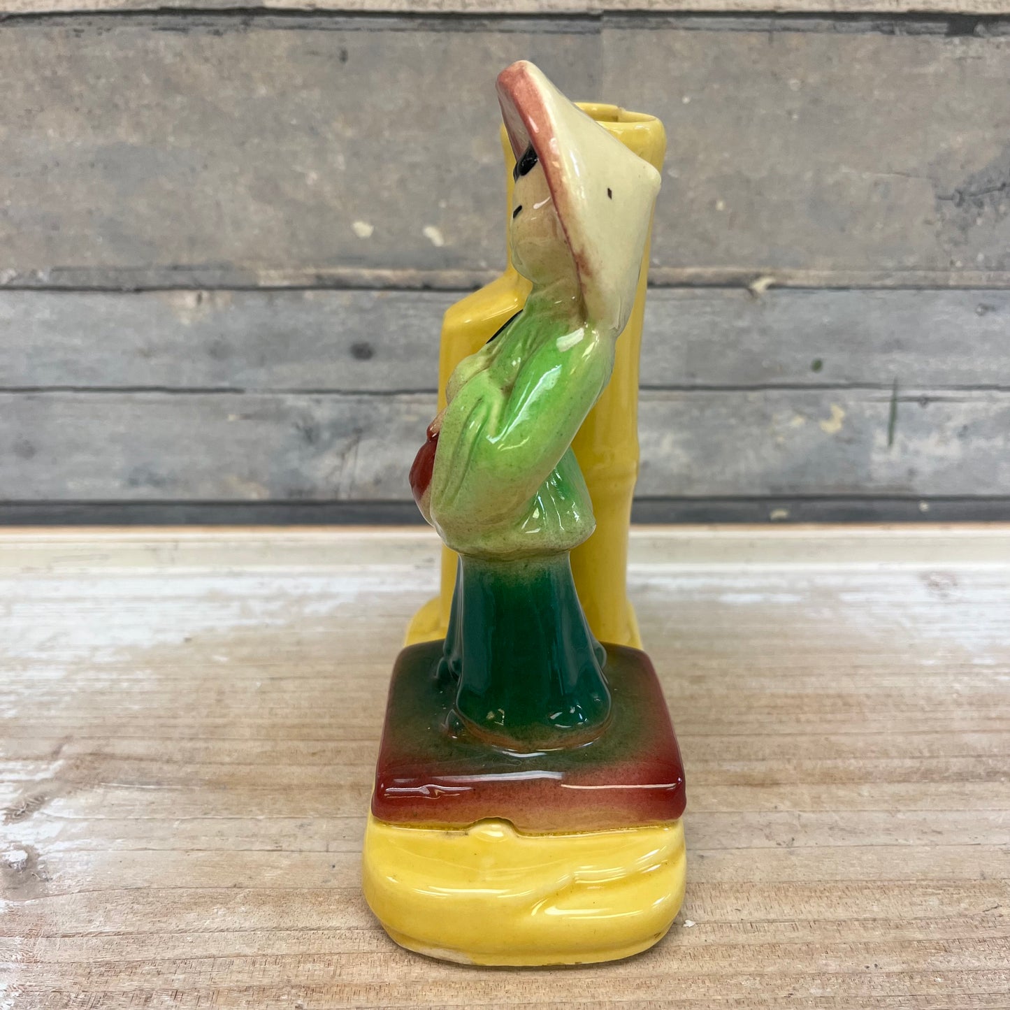 Shawnee Vase & Figurine, Set of 2