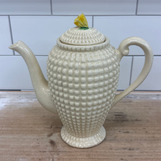 Maruhon Ware Hobnail Coffee Pot & Creamer Set 1950s