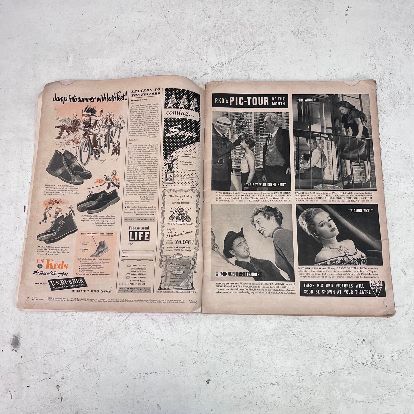 Life Magazine Vol. 25 No. 2, July 1948