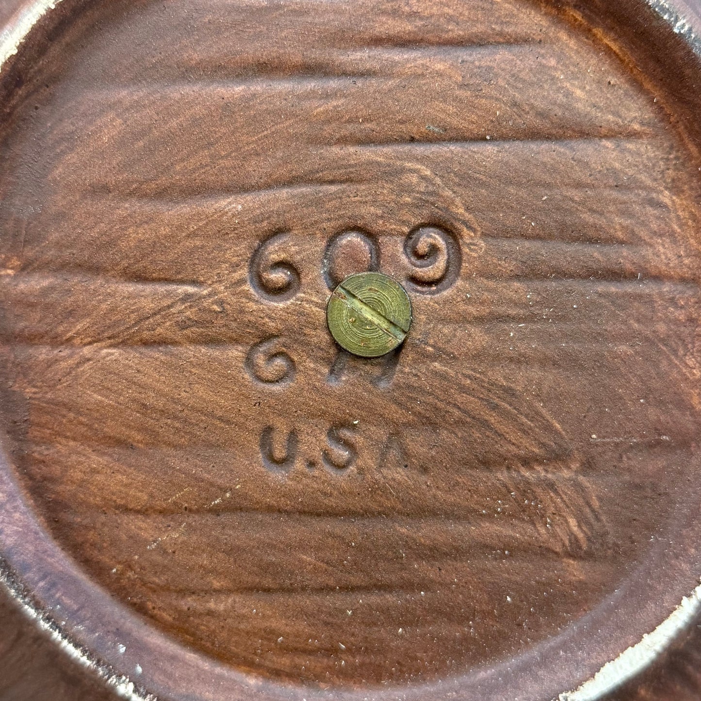 Sequoia Ware Pottery Drip Glaze Tray