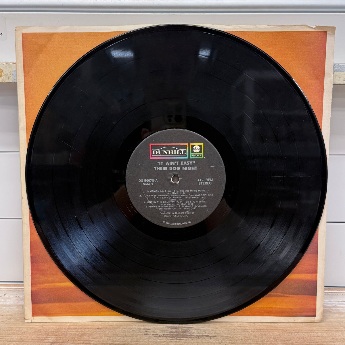 Three Dog Night It Ain’t Easy Vinyl Record, 1970 - DS 50078