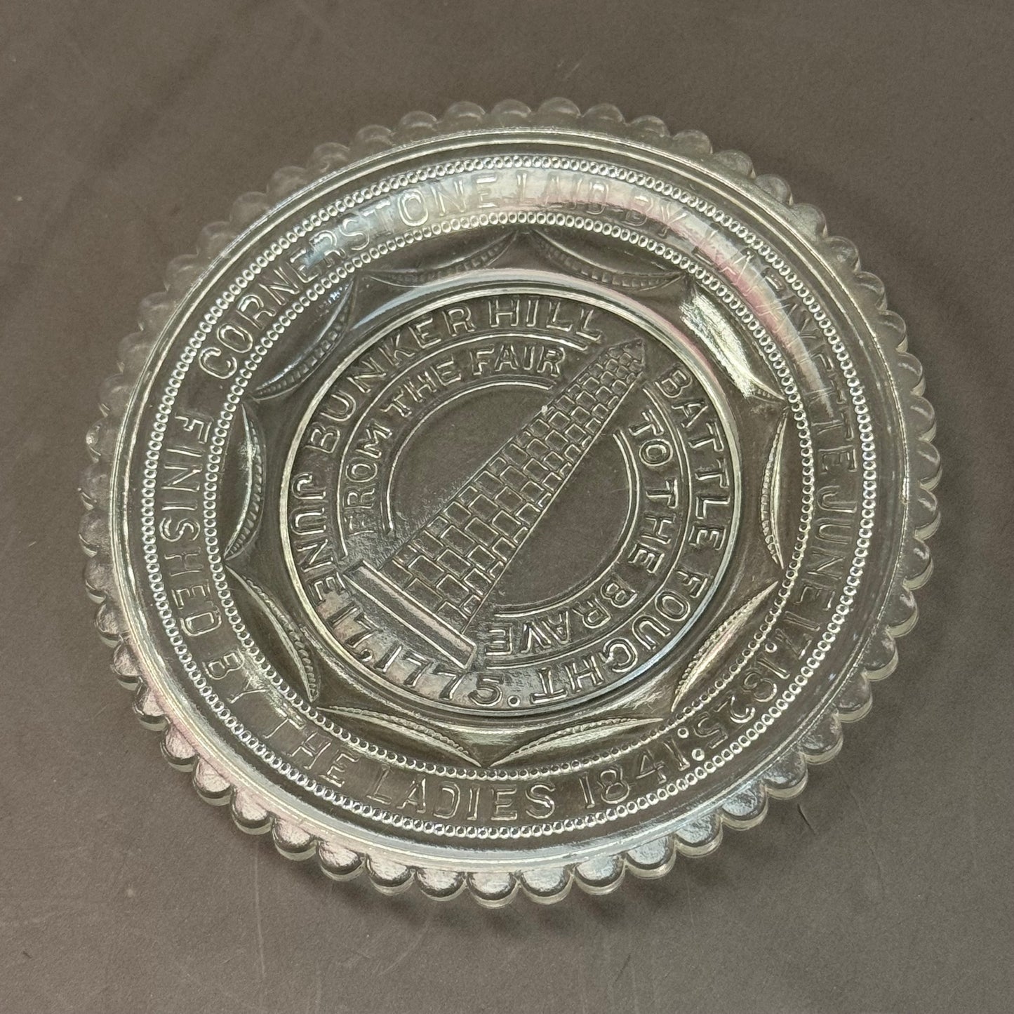 Pairpoint Pressed Glass Cup Plate Selection