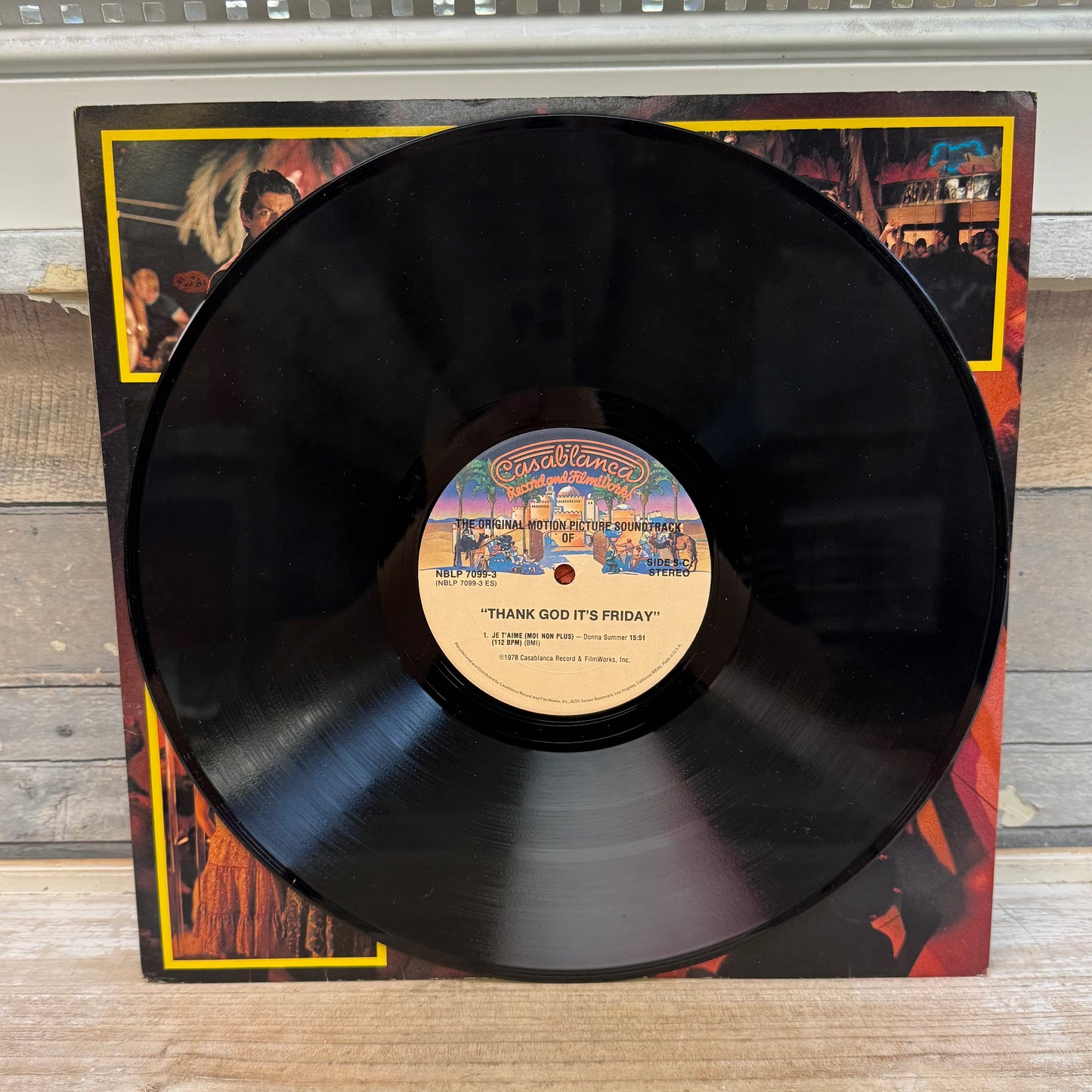 Thank God It’s Friday Movie Soundtrack Triple Vinyl Record, 1978