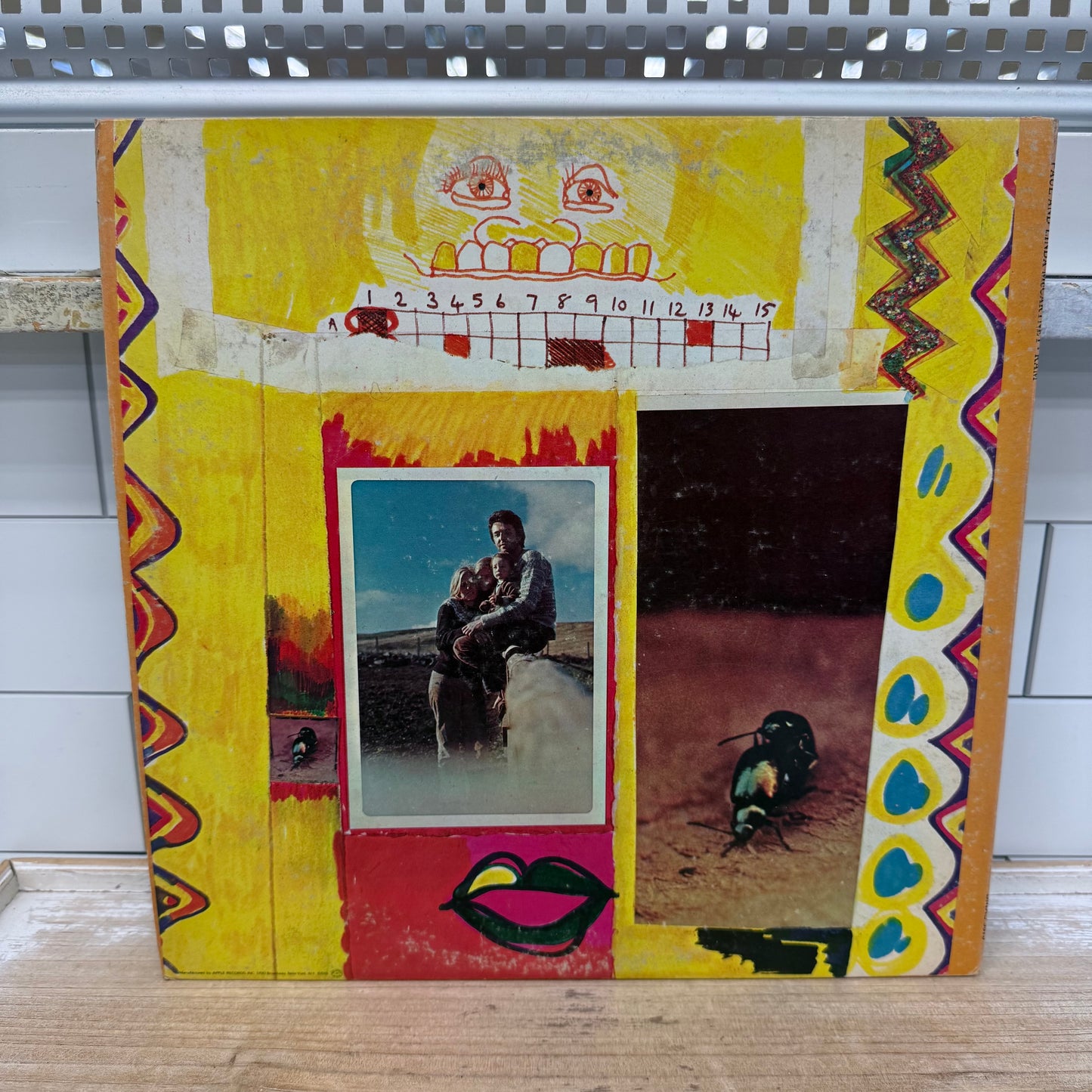 Paul & Linda McCartney Ram Vinyl Record LP 1971