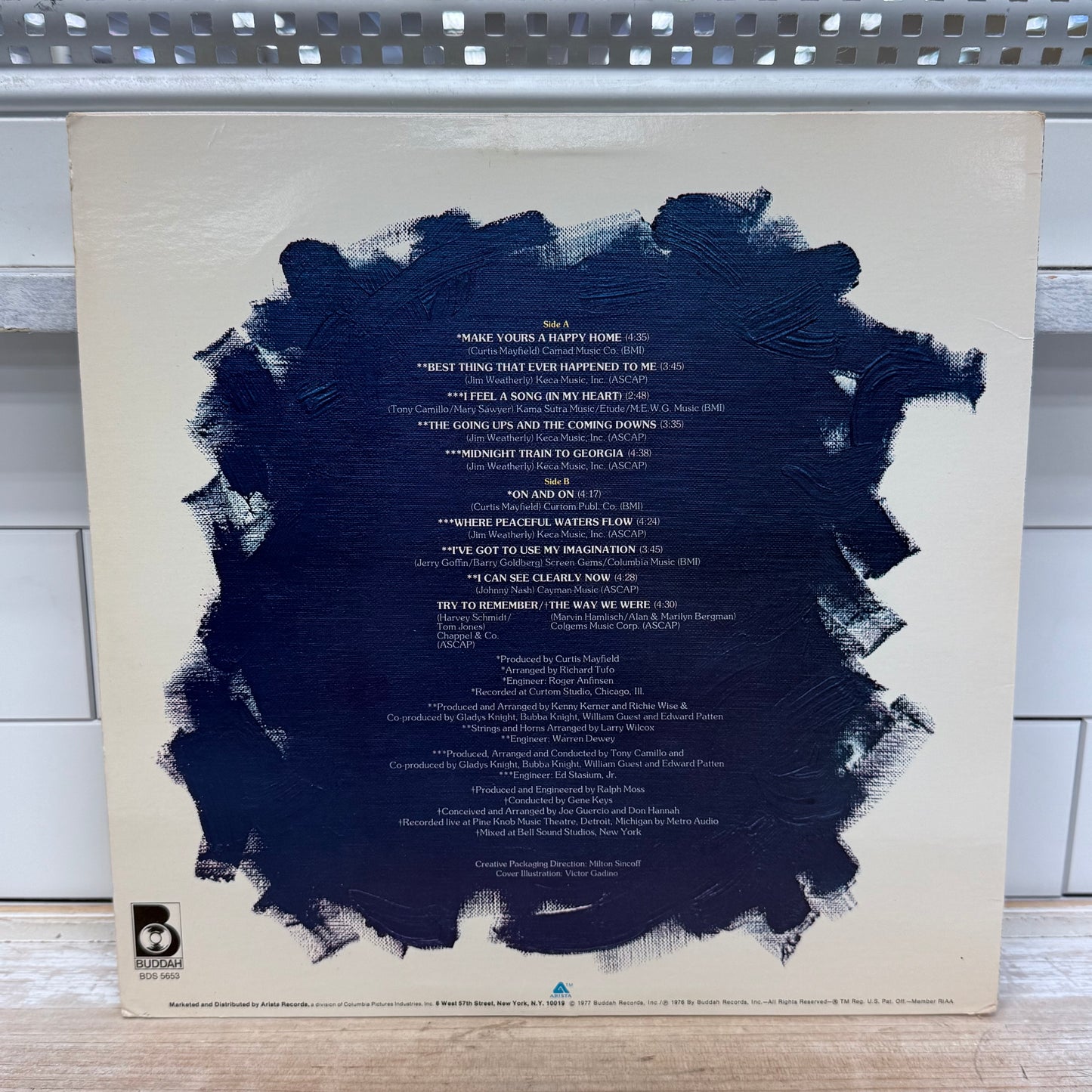 The Best of Gladys Knight & The Pips Vinyl Record, 1976