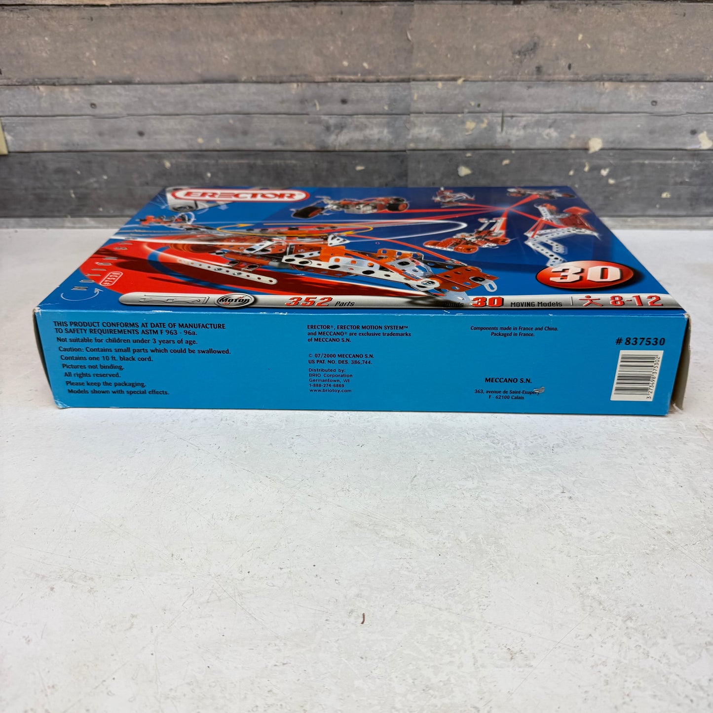 Erector Multimodels Constuction Kit, 2001
