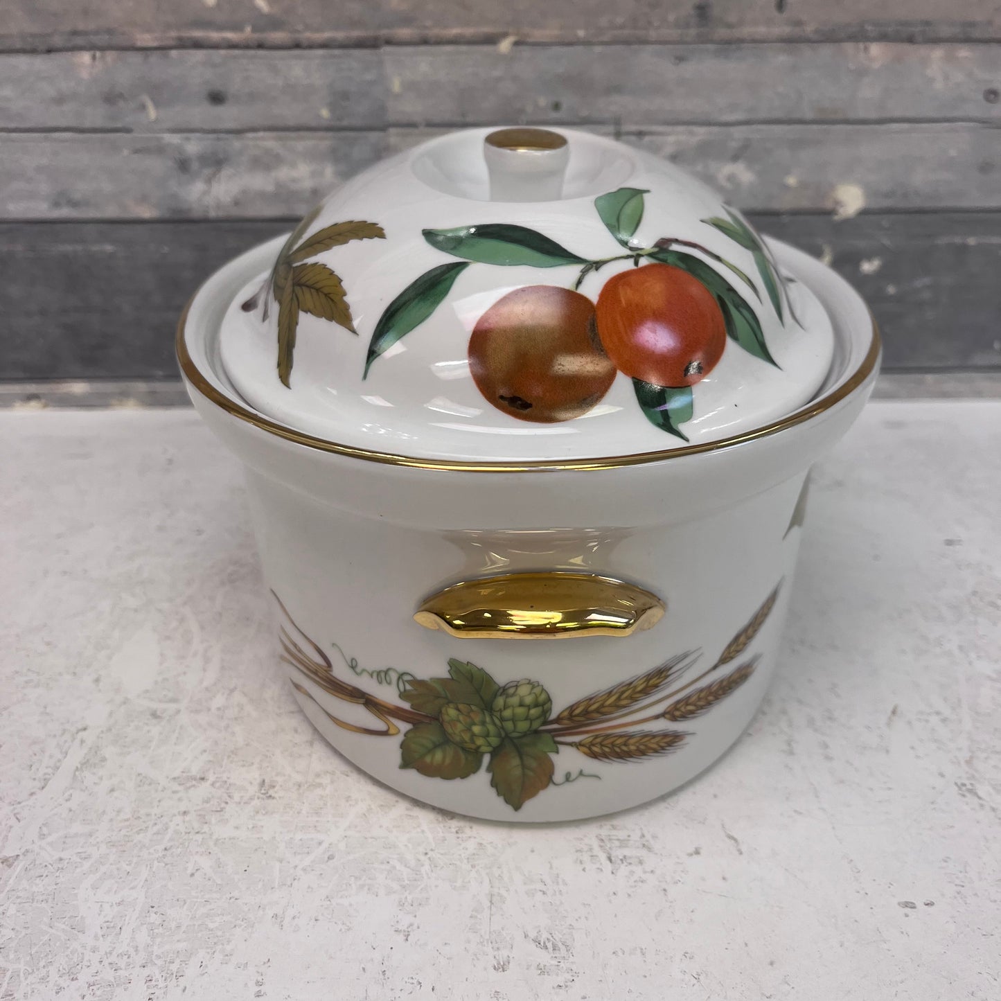 Royal Worcester Evesham Porcelain Casserole Dish