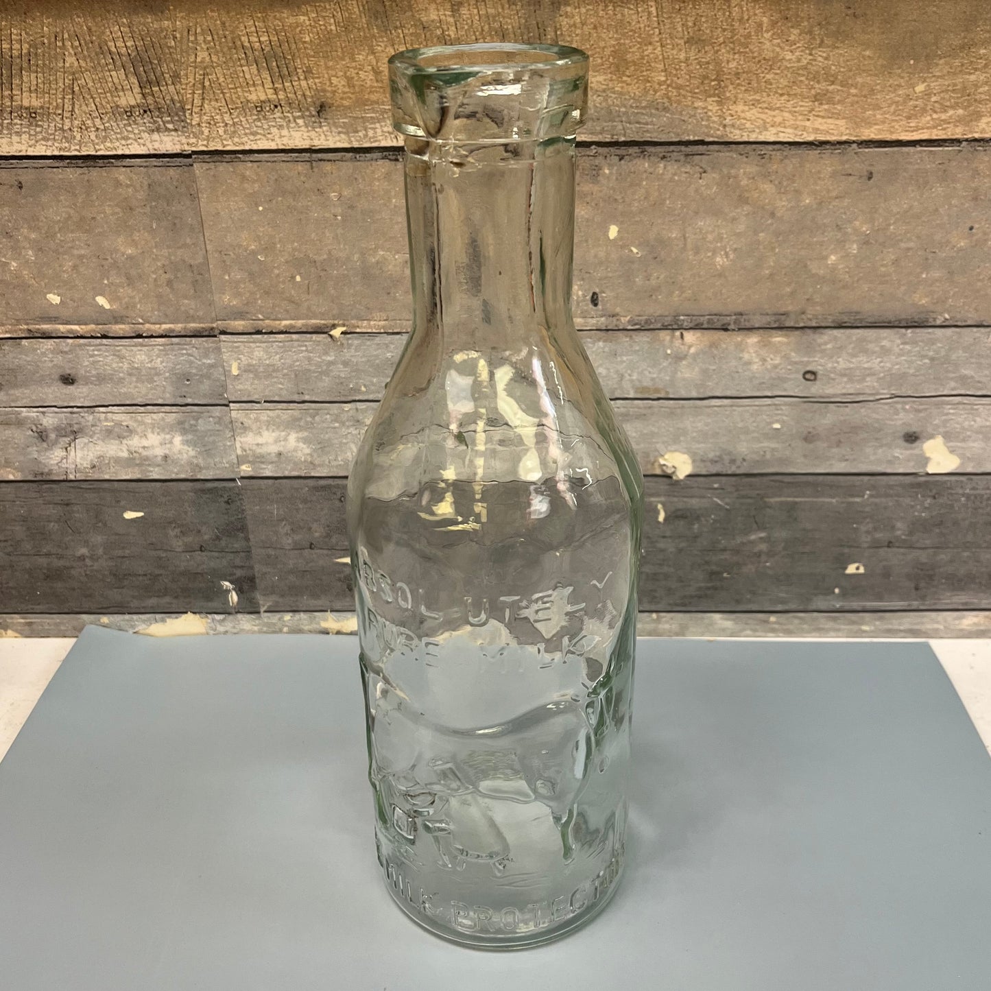 Lynn Glass Co,The Milk Protector Glass Bottle