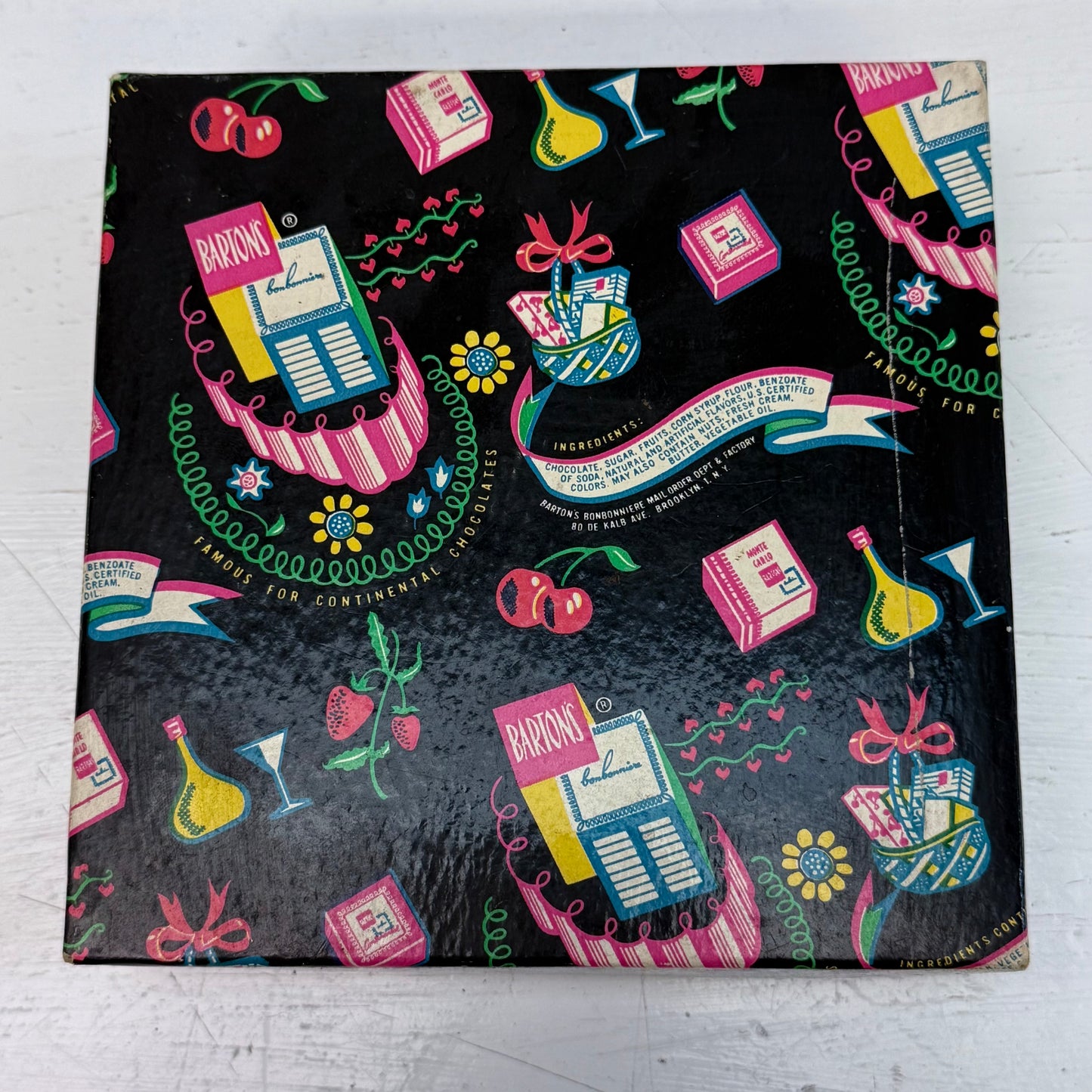 Bartons Bonbonniere Candy Gift Box, 1951