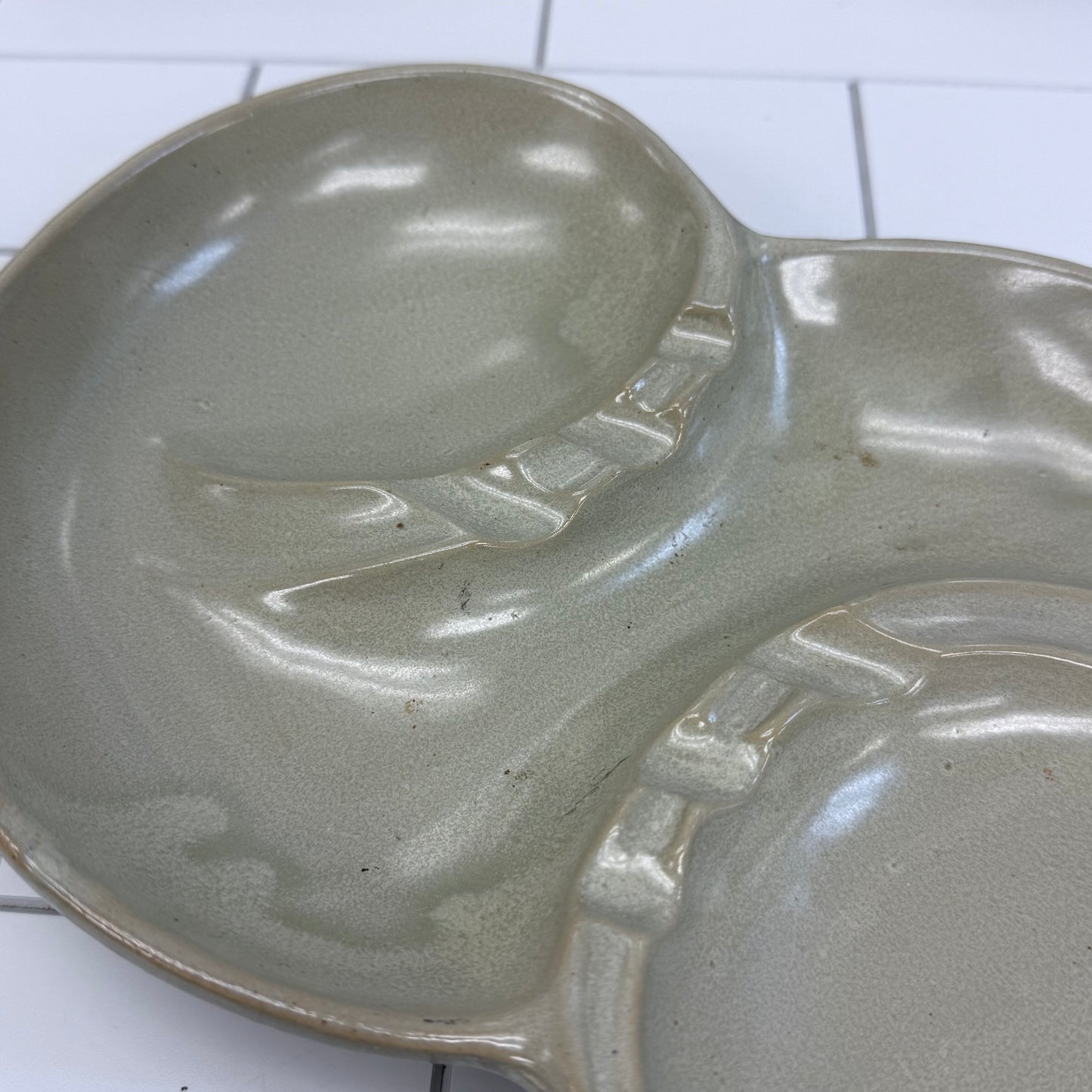 McCoy Pottery Divided Dish