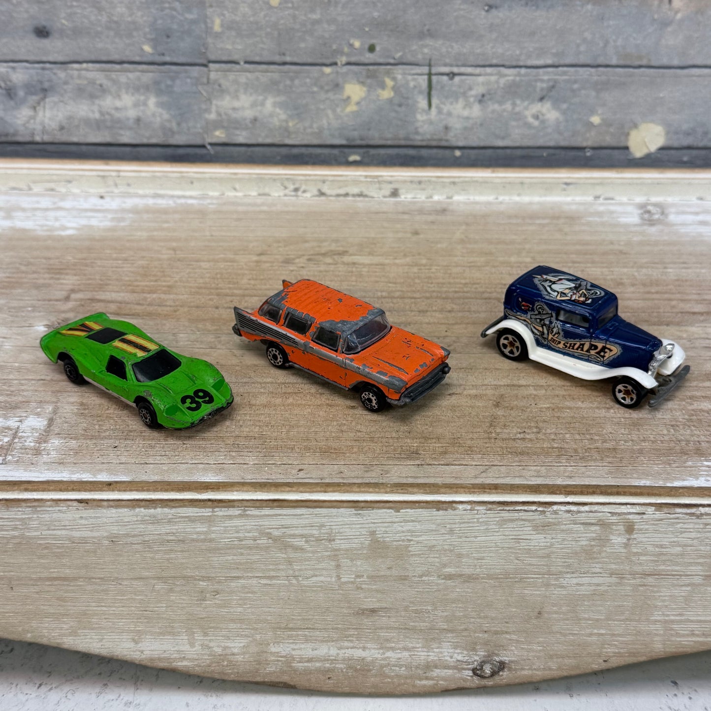 Metal Toy Cars & Trucks, Lot of 17