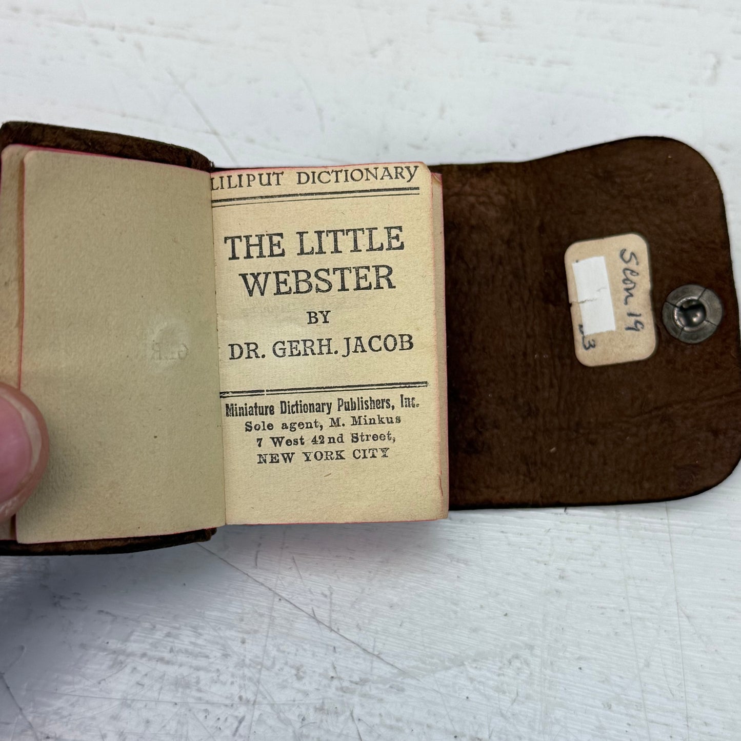 Lilliput The Little Webster 18000 Words Dictionary