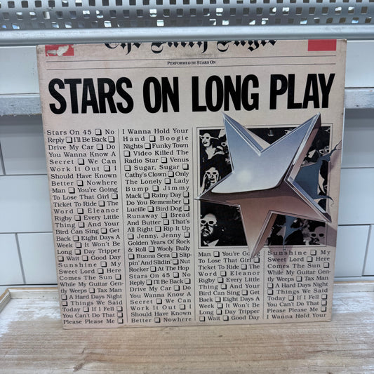 Stars on Long Play Compilation Vinyl Record, 1981