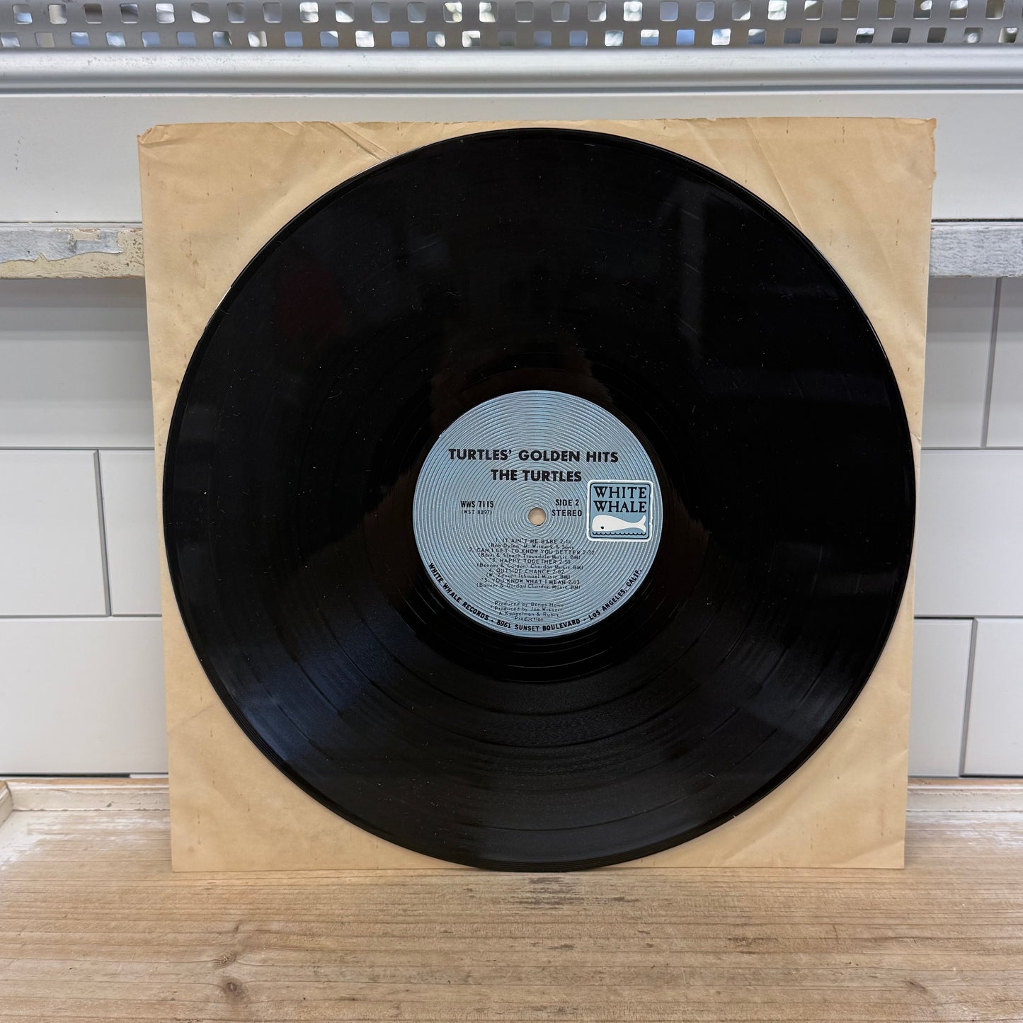 The Turtles Golden Hits Vinyl Record 1967 #WWS7115