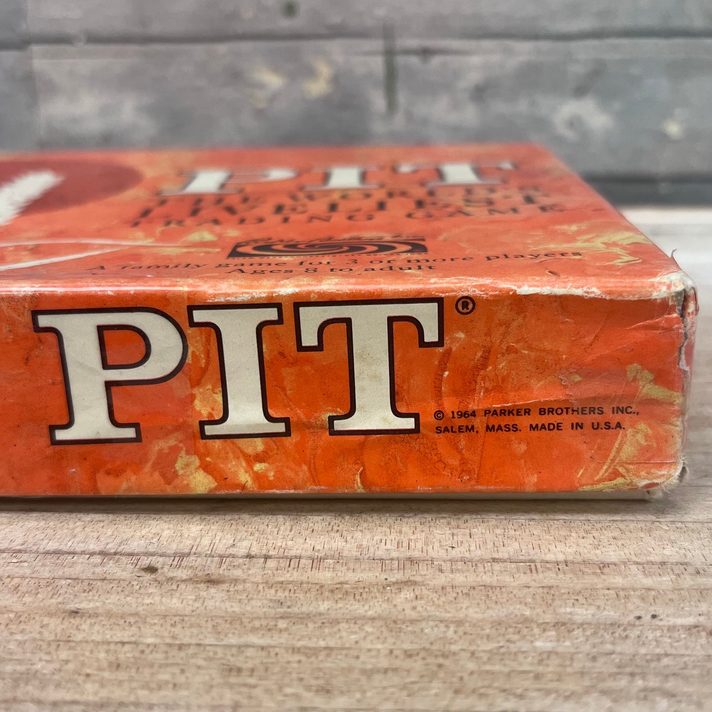 Parker Brothers Pit Trading Card Game, Complete in Box, 1964
