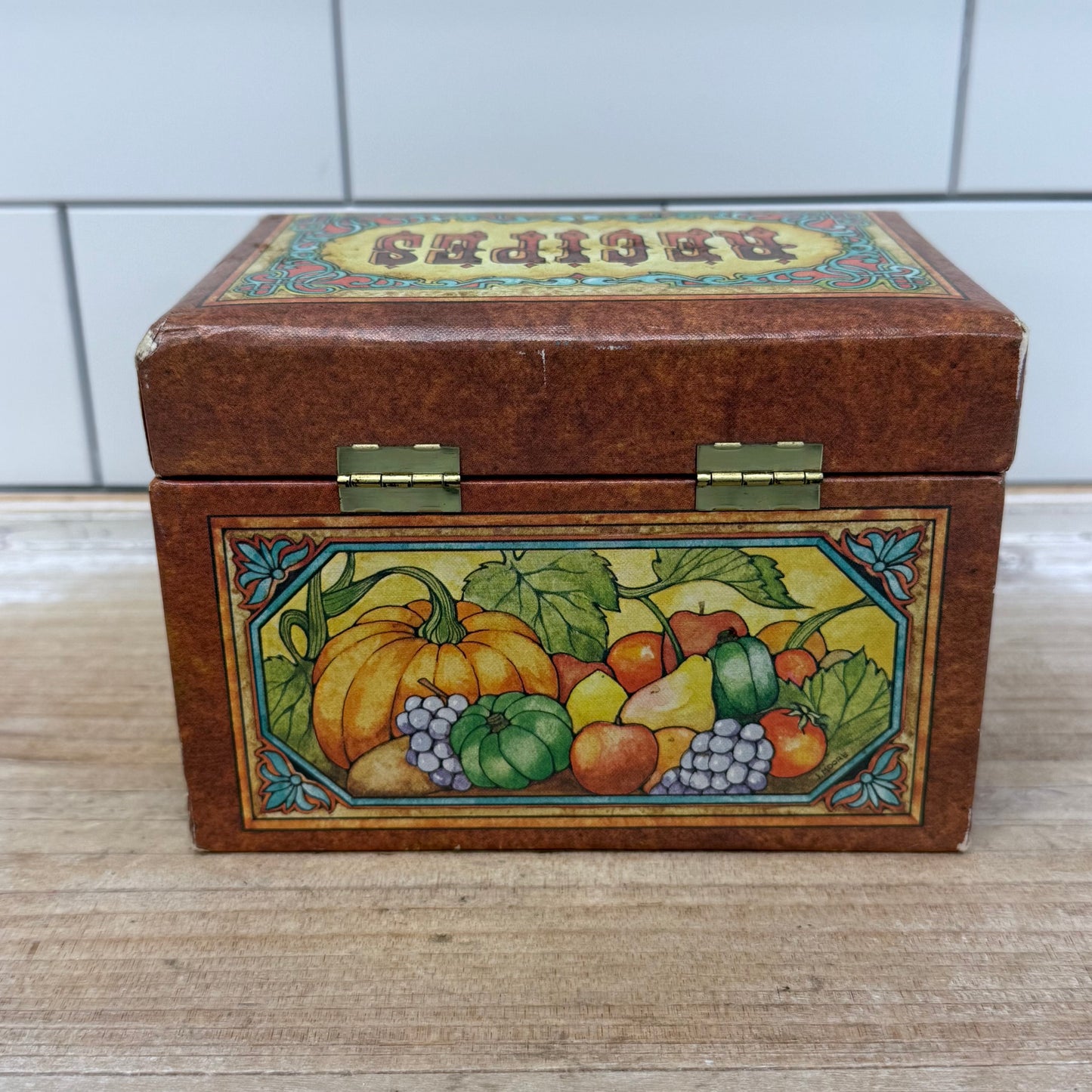 The Current Co. Vegetable Recipe Box, 1979