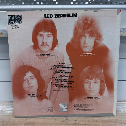 Led Zeppelin I 1969 Vinyl LP Atlantic Broadway Early Press