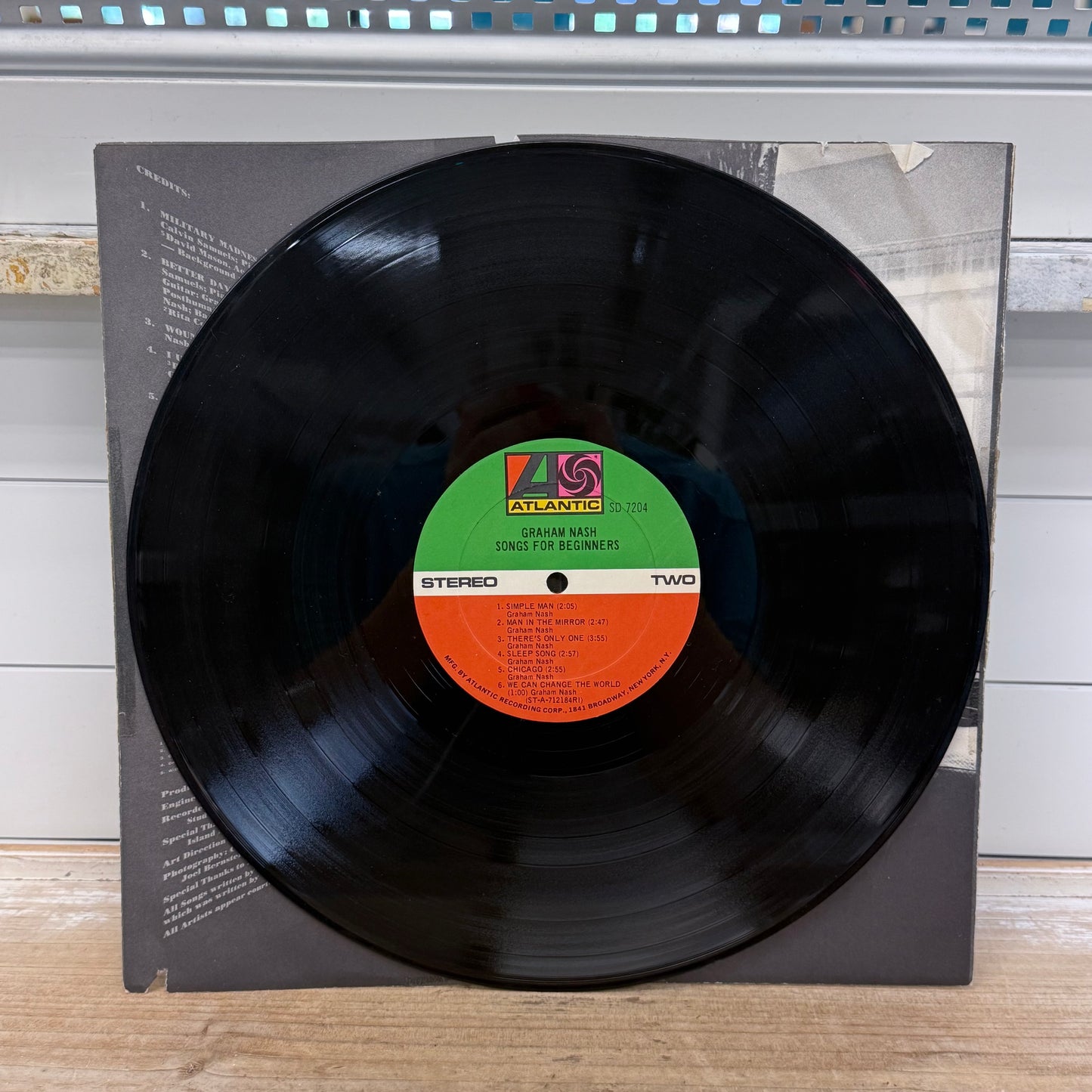 Graham Nash Songs For Beginners Vinyl 1971