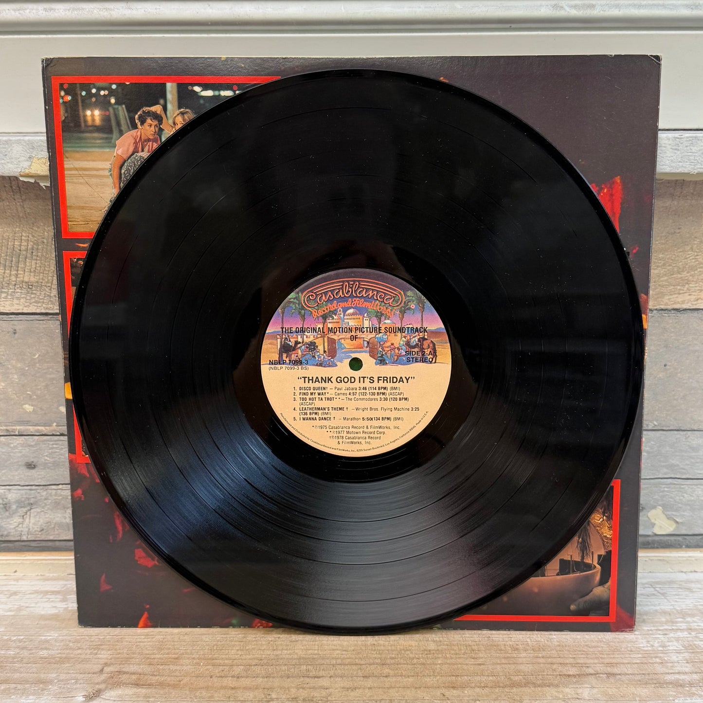 Thank God It’s Friday Movie Soundtrack Triple Vinyl Record, 1978