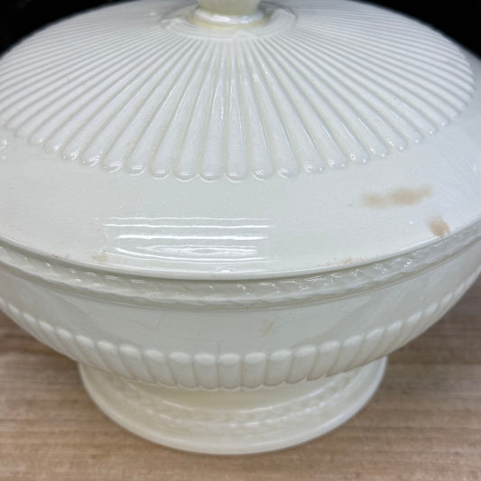 Rare Wedgwood Edme Queen’s Ware Covered Dish 1930s
