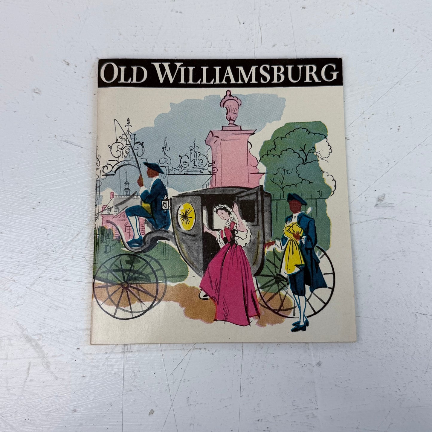 Colonial Williamsburg Paper Dolls Activity Set in Box, 1940