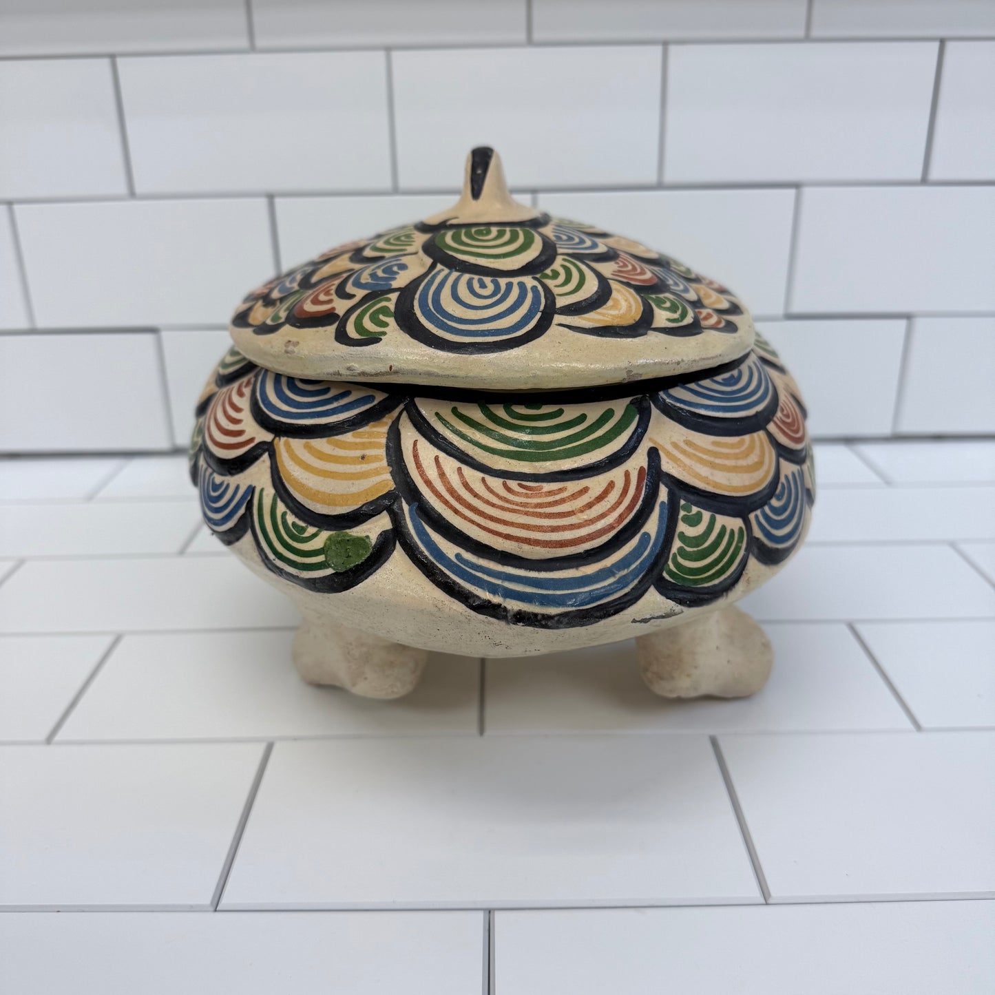 Mexican Tlaquepaque Turtle Tureen