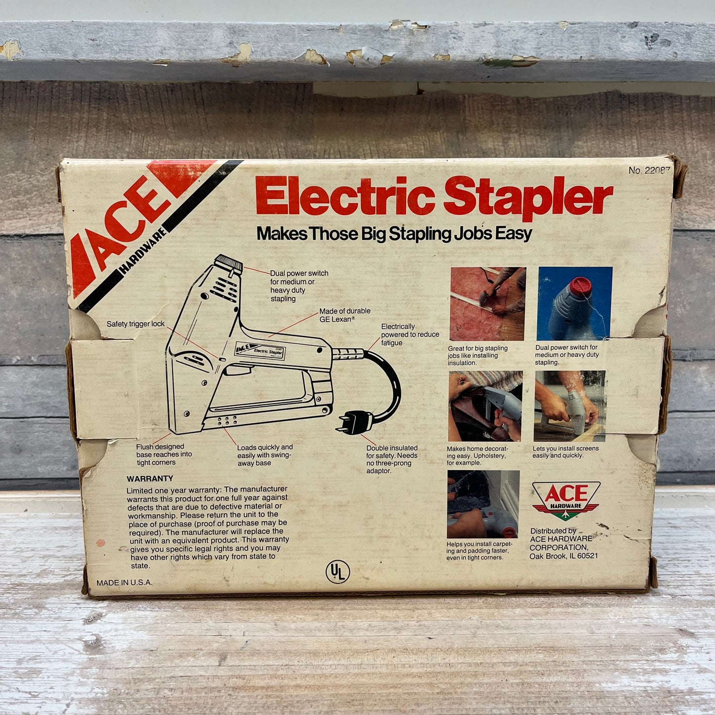 Ace Hardware Staple Gun, Electric Model #22087