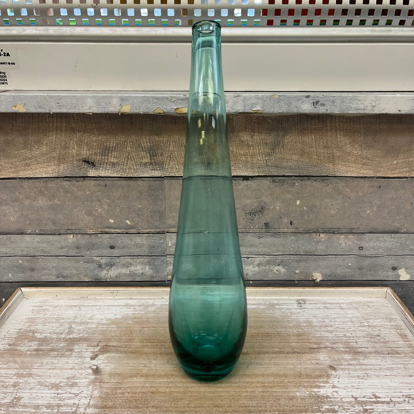 IKEA Hand Blown Glass Bud Vase
