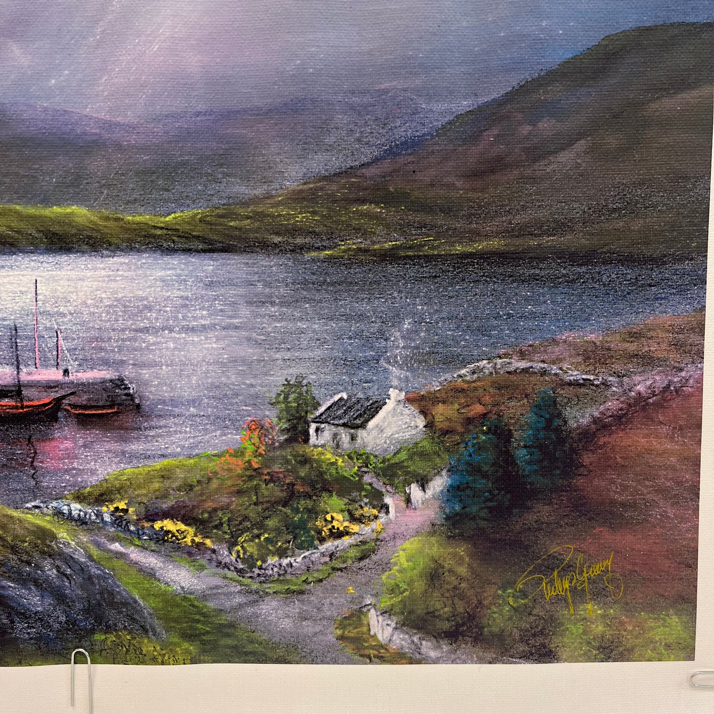 Philip Gray Tranquility Cove Art Print, Signed,