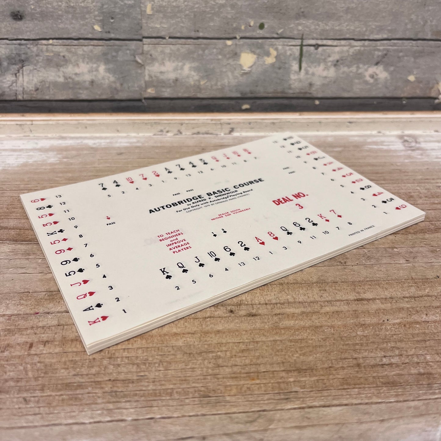 Grimaud Autobridge Game in Box, 1970s