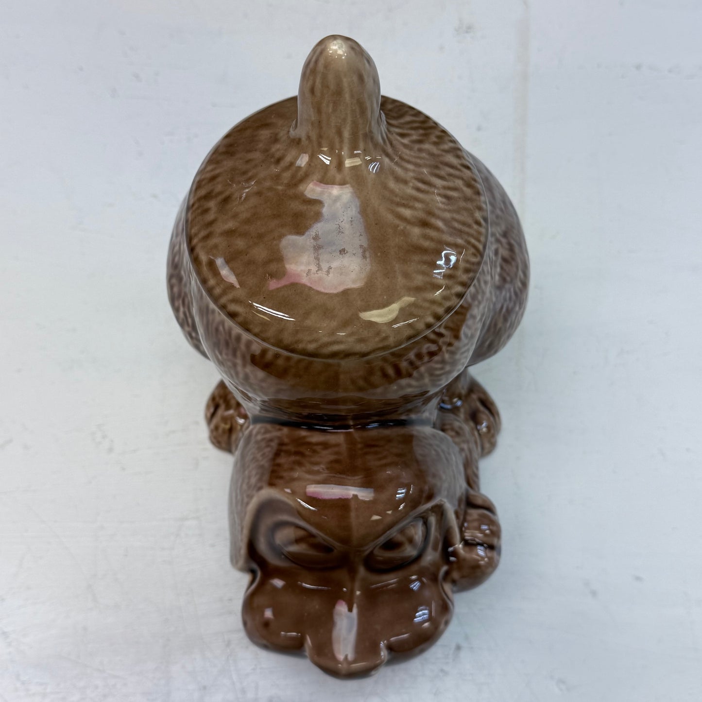 McCoy Pottery Thinking Hound Dog Cookie Jar, #0272