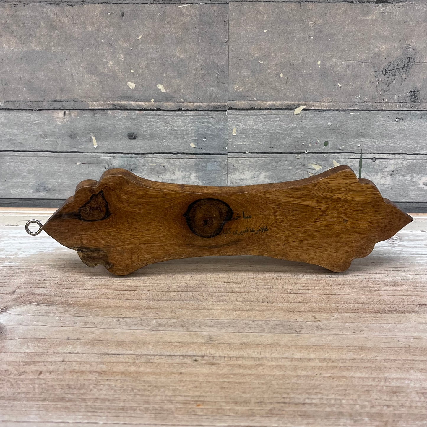 Golpayegan Hand Carved Candlestick Holder Wall Sconce