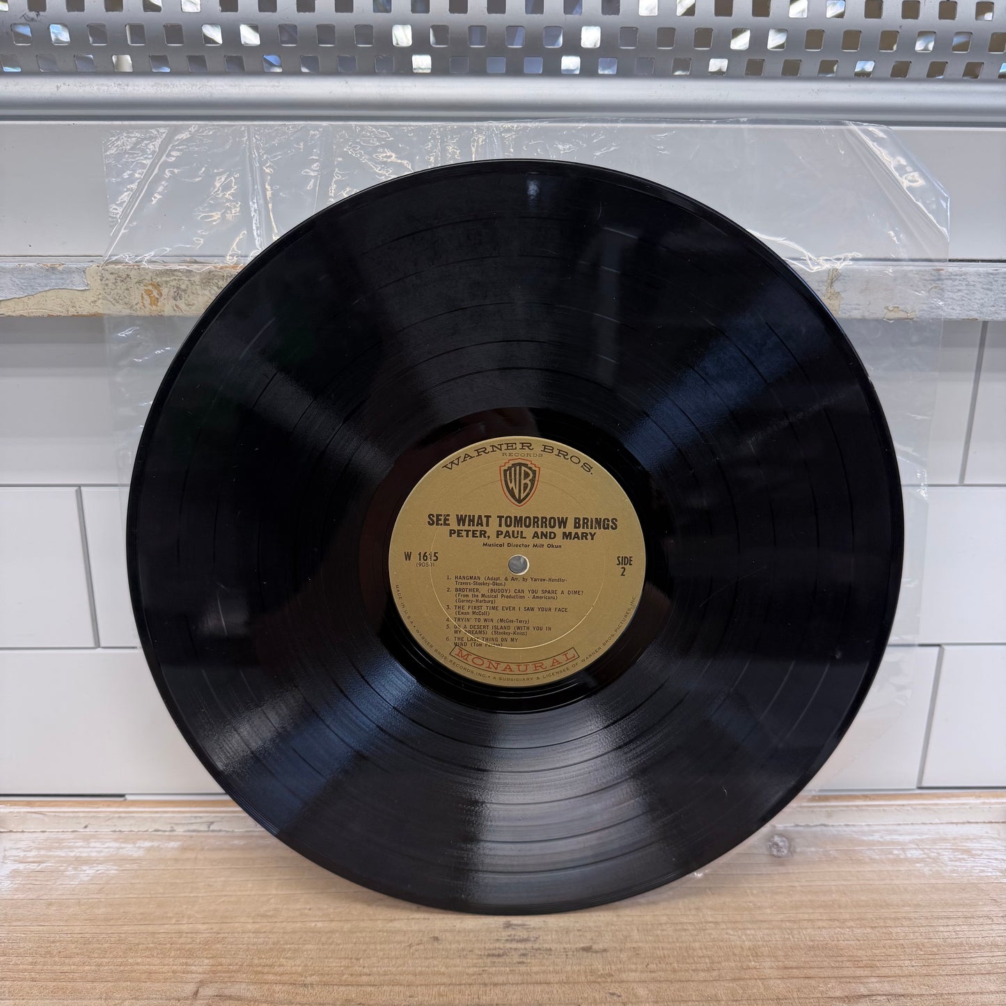Peter Paul & Mary See What Tomorrow Brings Vinyl Record 1965