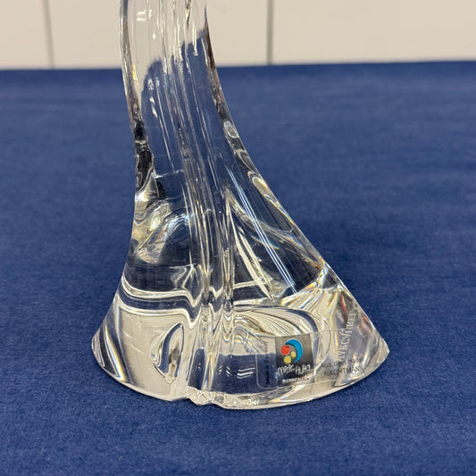 Marc Aurel Candle Holder, Lead Crystal