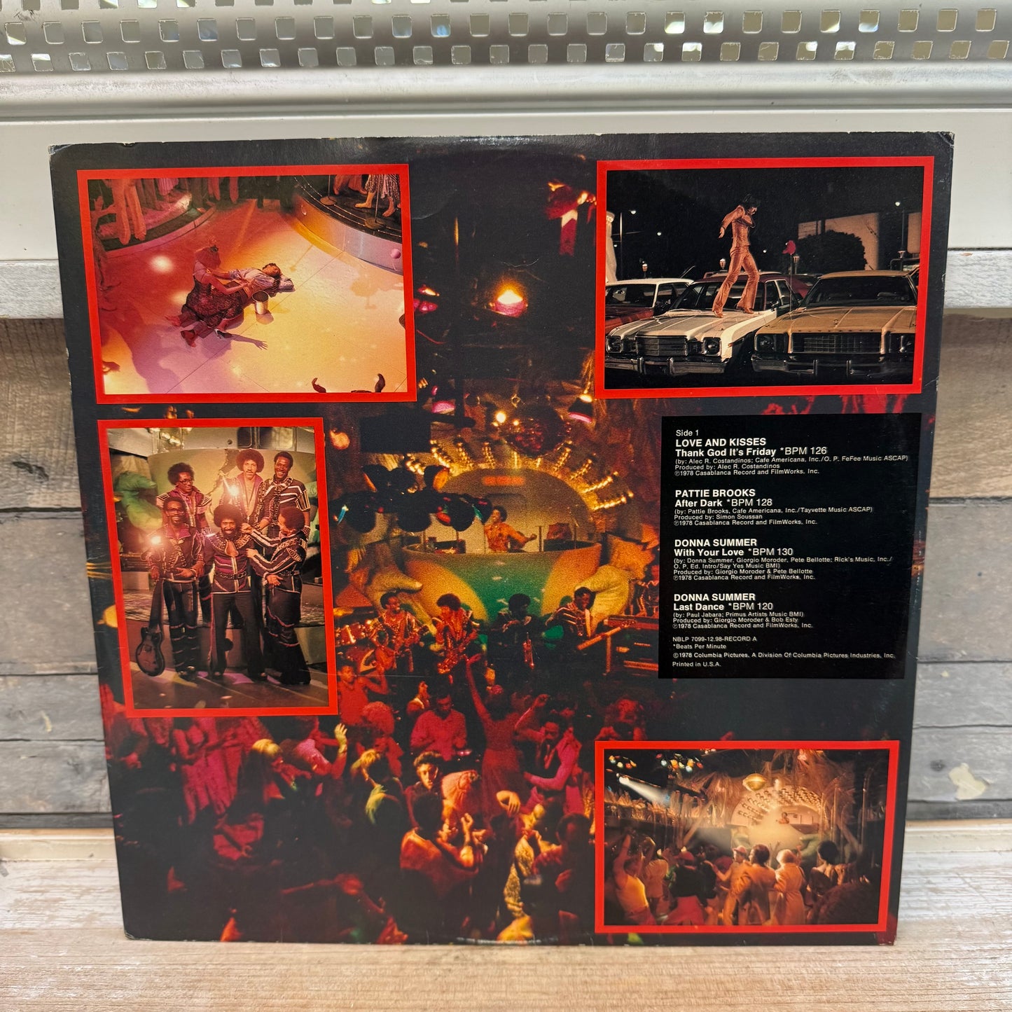 Thank God It’s Friday Movie Soundtrack Triple Vinyl Record, 1978