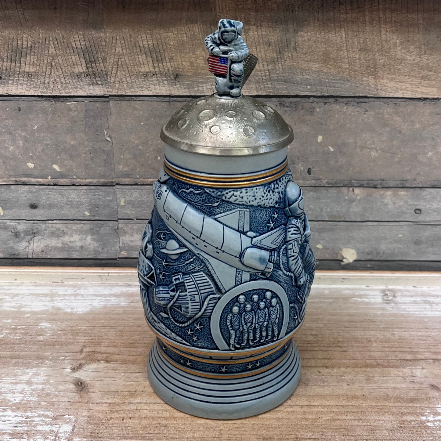 Avon Conquest of Space Lidded Stein, 1991