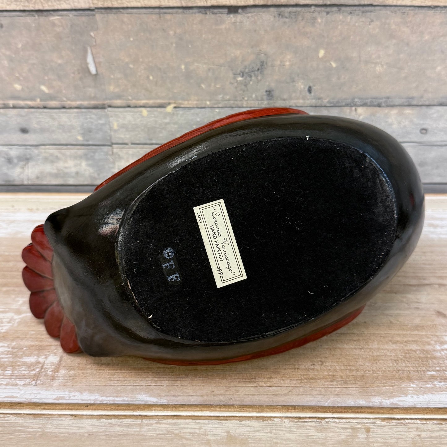 Fitz & Floyd Ceramic Vernissage Duck Decoy Statue