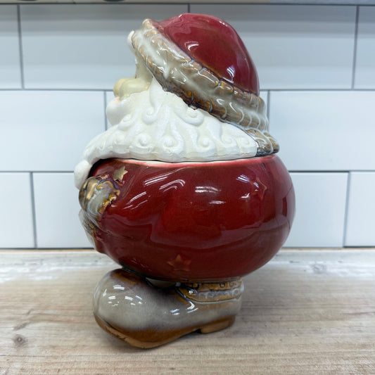 Santa Claus Cookie Jar, Ceramic