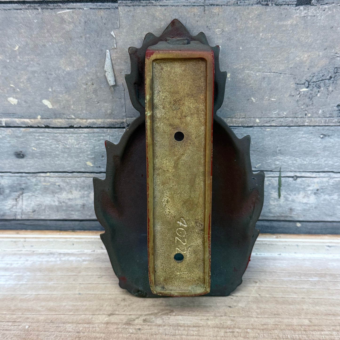 Virginia Metalcrafters Brass Pineapple Door Knocker