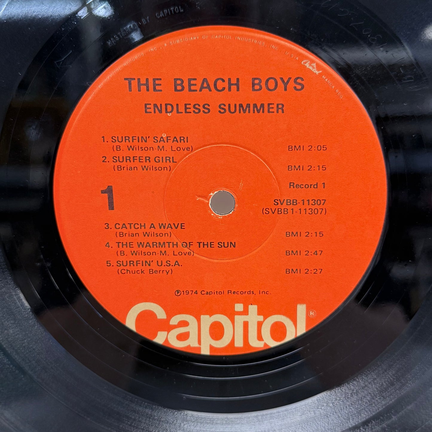The Beach Boys Endless Summer Double Vinyl LP 1974 #SVBB-11307