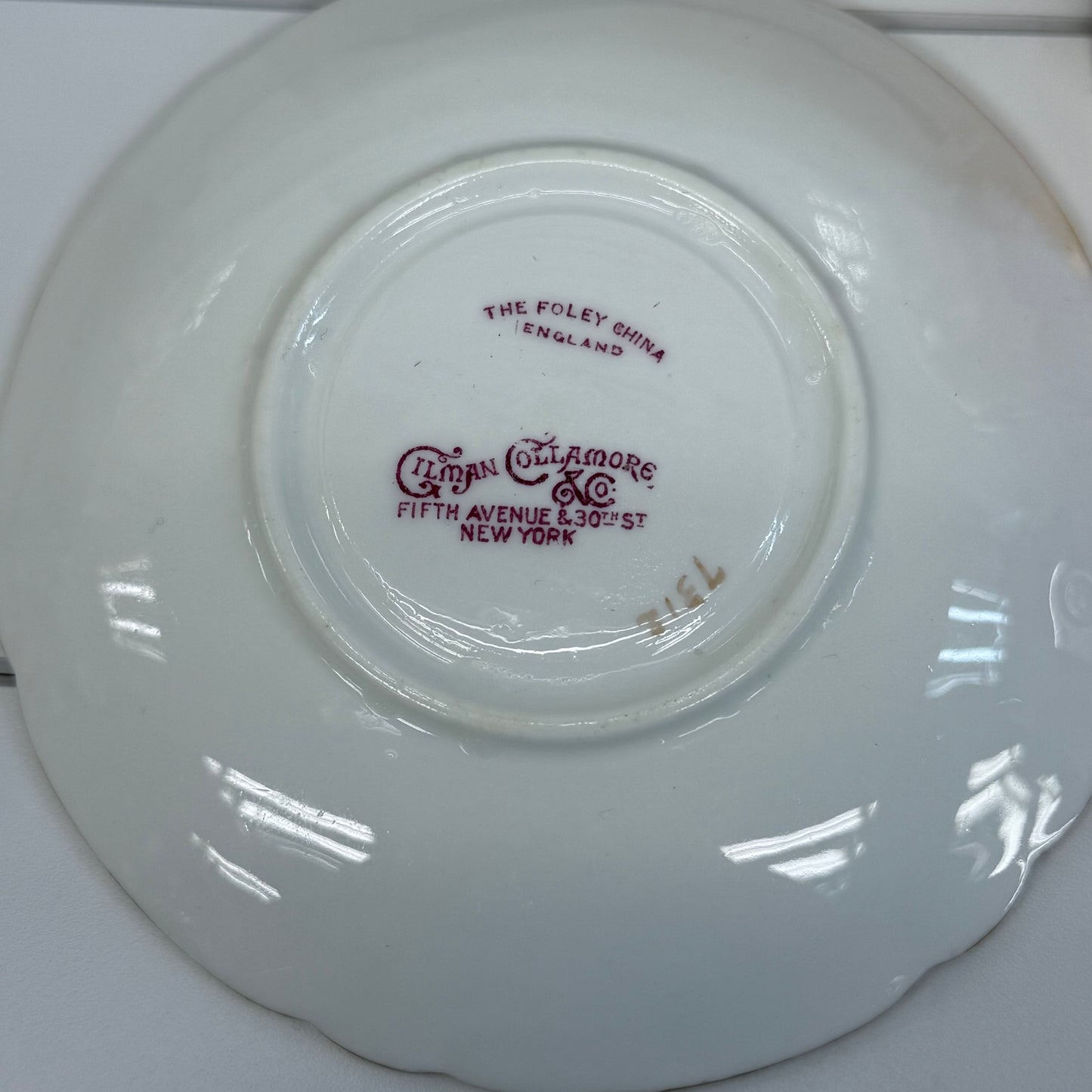 Gilman Collamore & Co. Foley Bone China Demitasse Cup & Saucer