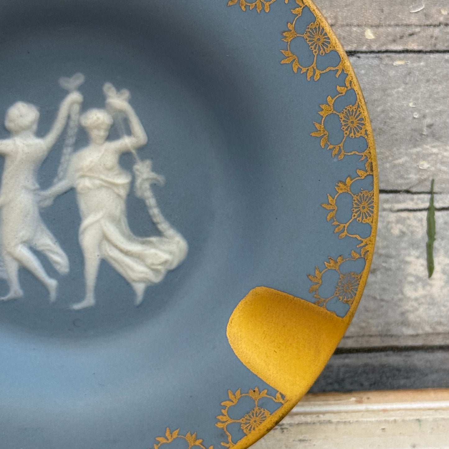 Tharaud Limoges Jasperware Dish
