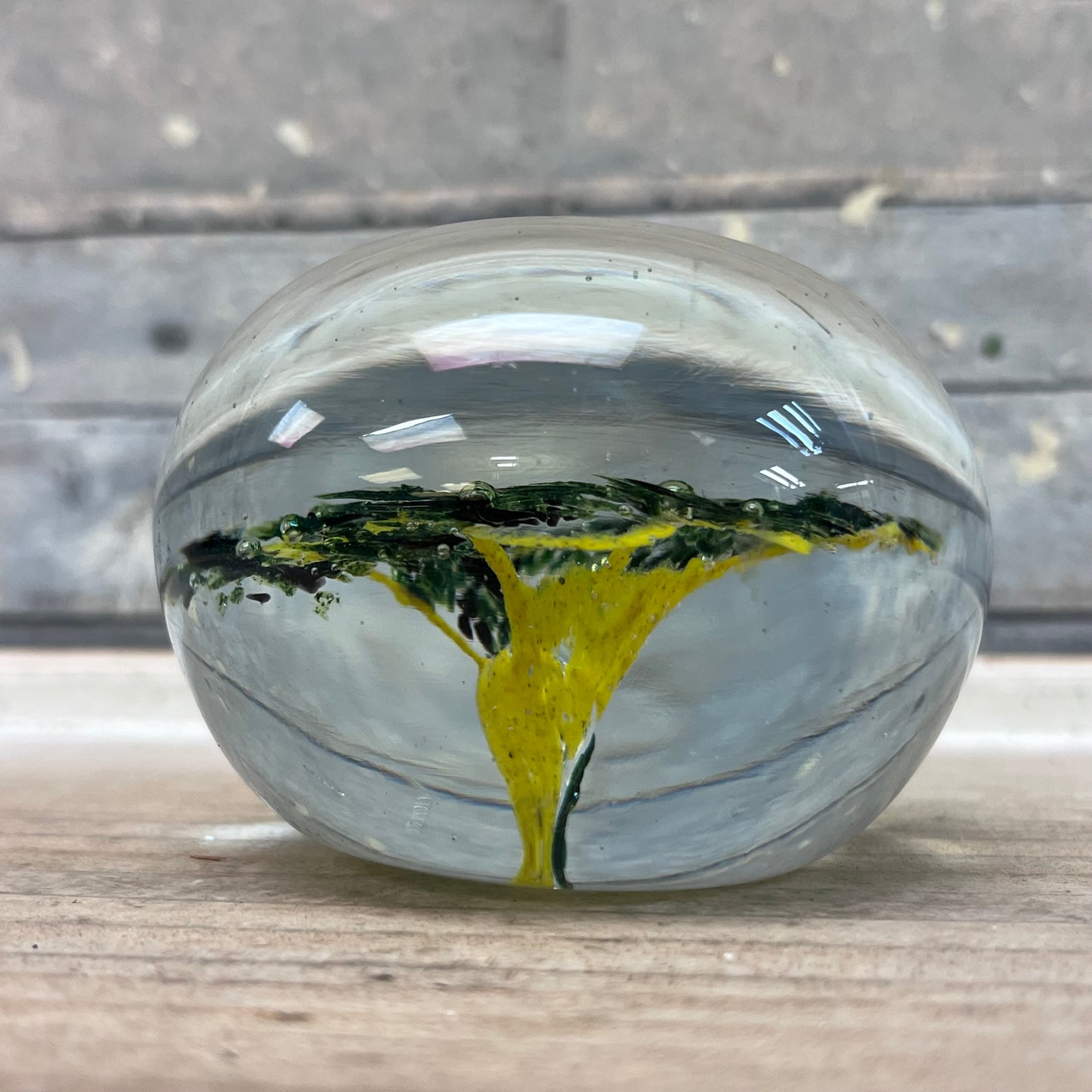 Benny Motzfeldt Art Glass Paperweight