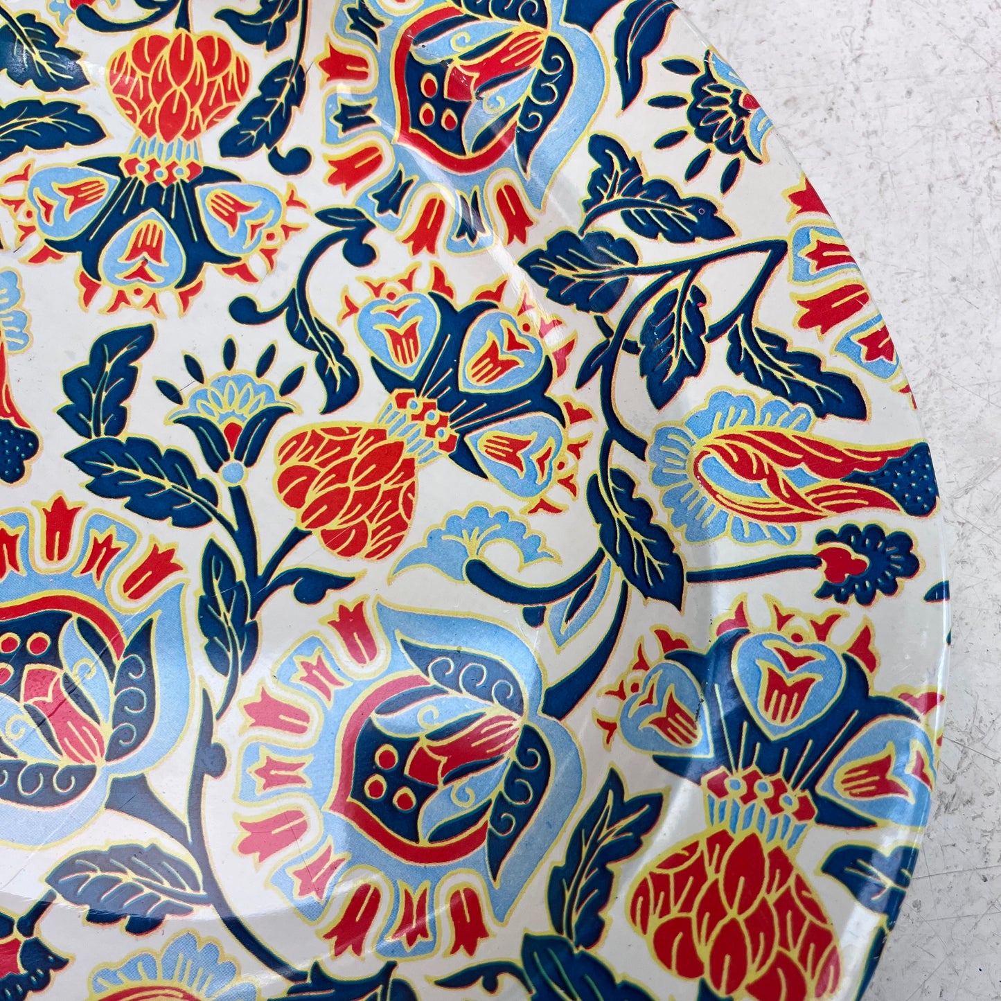 Nevco Floral Metal Tray