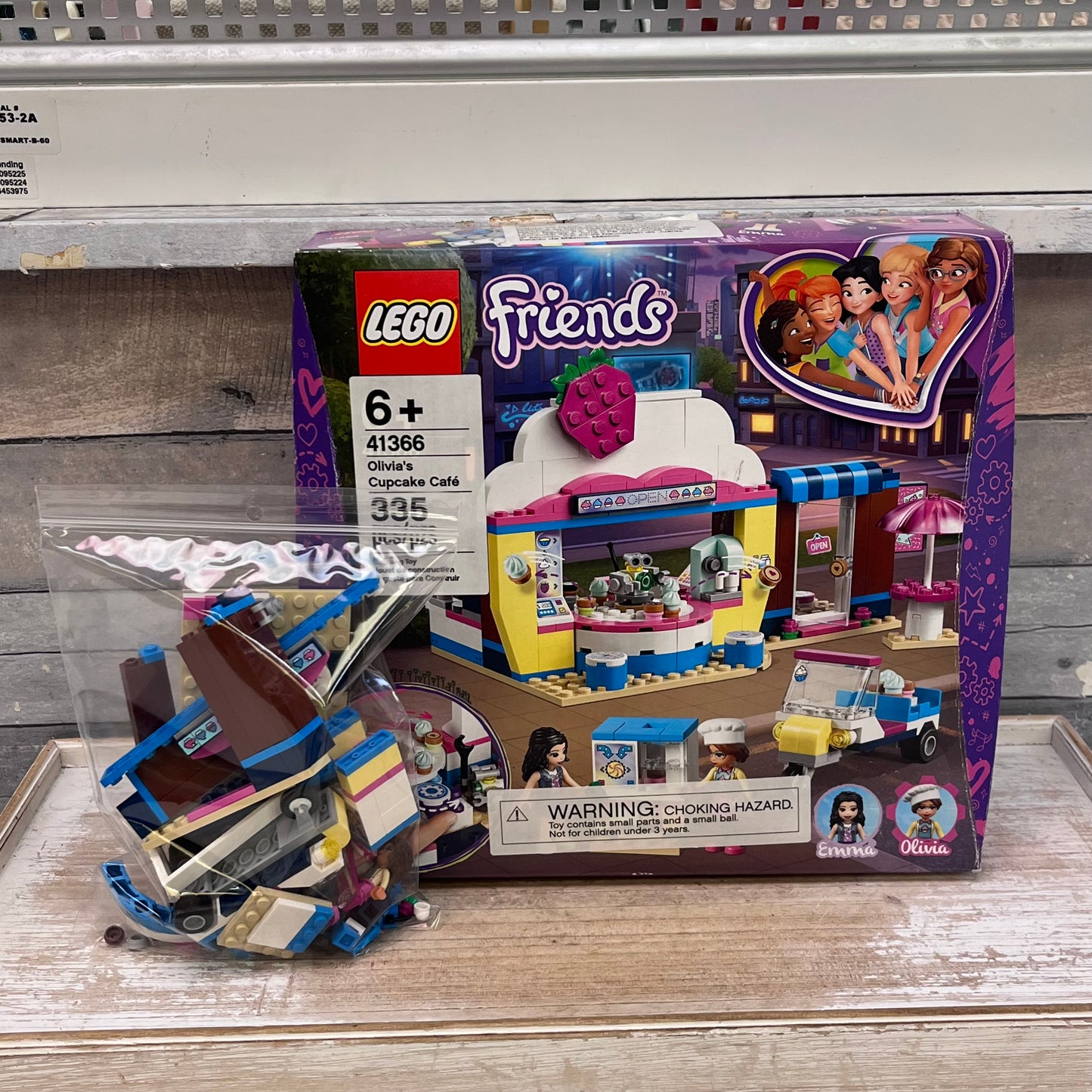 Lego Friends Olivia’s Cupcake Cafe Building Set in Box, #41366