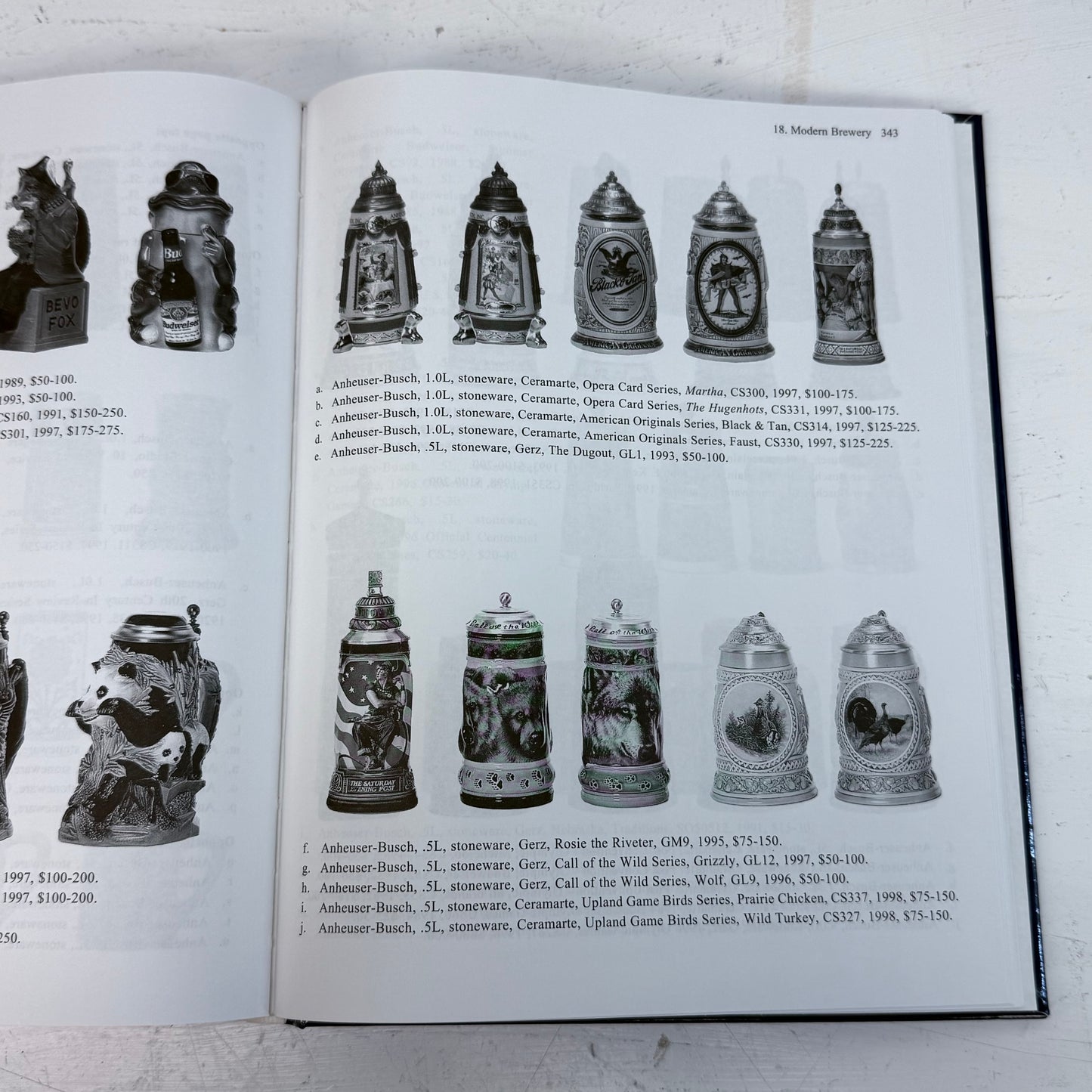 Gary Kirsner The Beer Stein Book: A 400 Year History Hardback, 2000