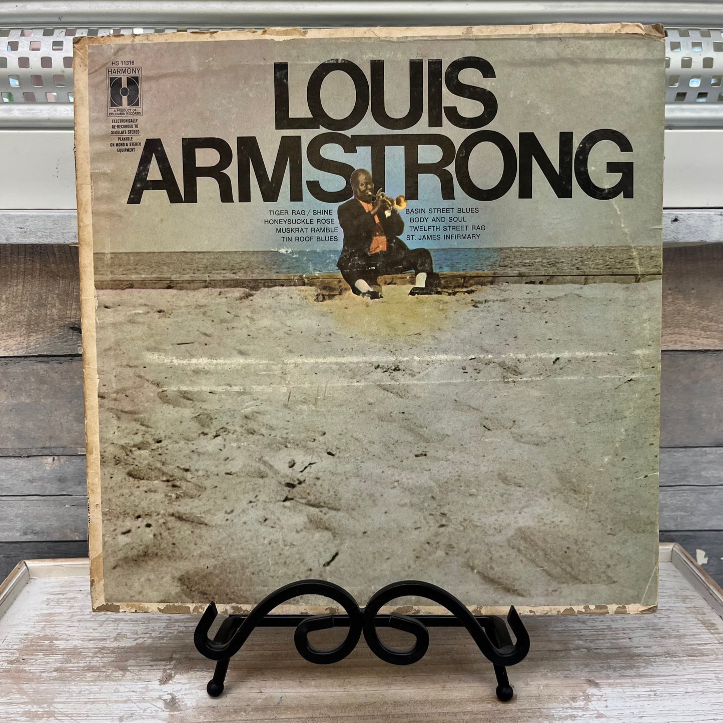 Louis Armstrong Jazz Classics Vinyl Record, 1969