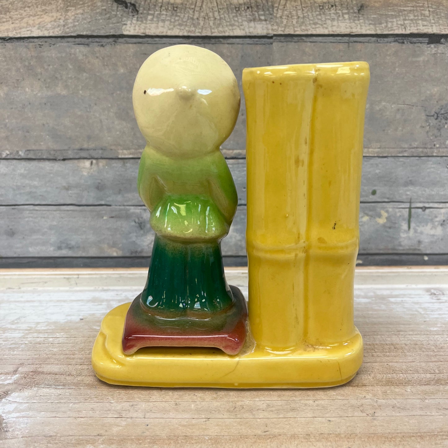Shawnee Vase & Figurine, Set of 2