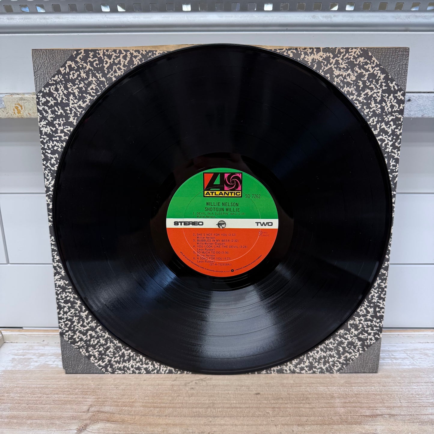 Willie Nelson Shotgun Willie Vinyl Record, 1973