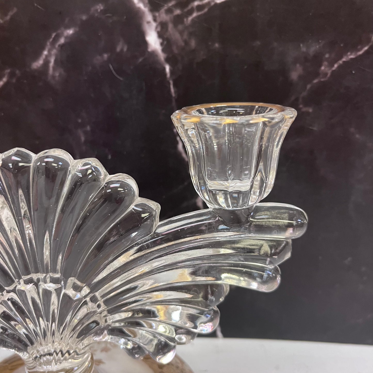 Paden City Gazebo Lotus Etching Candle Holder